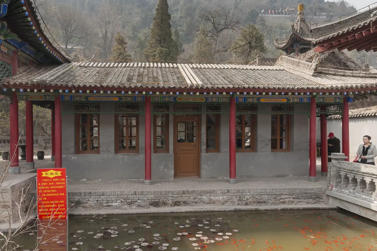 Halls at Huaqing Pool in Lintong